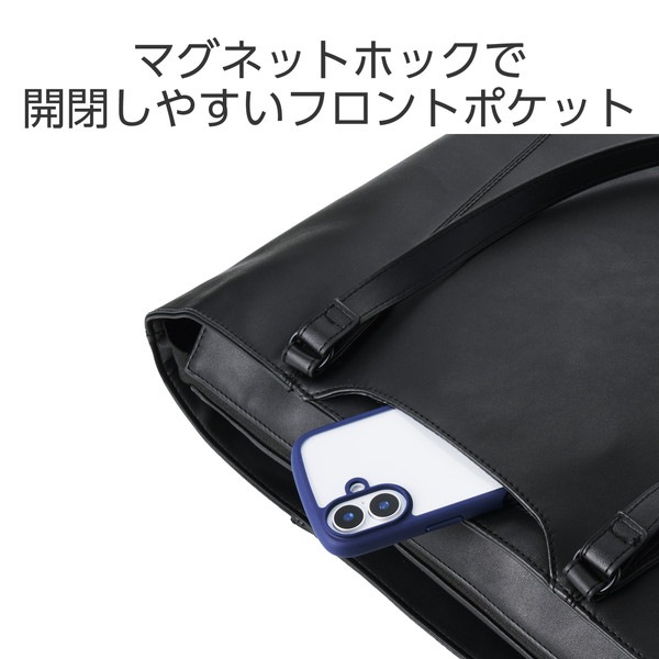 ELECOM ���쥳�� BM-TBSLH01BK �ȡ��ȥХå� ���ݤ� �Хå� ��Ω�� ������ 15L 14������Ρ���PC A4��������Ǽ ����꡼�����б� �ܥȥ�ݥ��å� ���̾�ʪ�ݥ��å��� ORGULLO �֥�å� �ڥ���󥻥��Բġ��̳�ƻ����Υ�������Բġ�