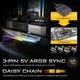 Antec GPU���ݡ��ȥ��ơ� Dagger ARGB �ۥ磻�� AT-HGPUH-ARGB-W GPU��170��270mm/�⤵40��65mm�б� ARGBȯ�� �ڥ���󥻥��Բġ��̳�ƻ����Υ�������Բġ�