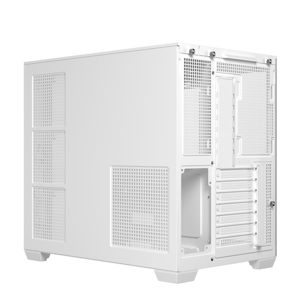 ASUS PCケース ATX Micro-ATX Mini-ITX A32 WHITE 最大420mmのGPUに対応 ピラーレスデザイン:フロントとサイドに強化ガラスパネル採用 メインチャンバーを遮ることなく鑑賞可能 デュアルチャンバー設計:A32内部2つのチャンバーに分割 CPUとグラフィックスカードそれぞれに独立した冷却ゾーン【キャンセル不可・北海道沖縄離島配送不可】