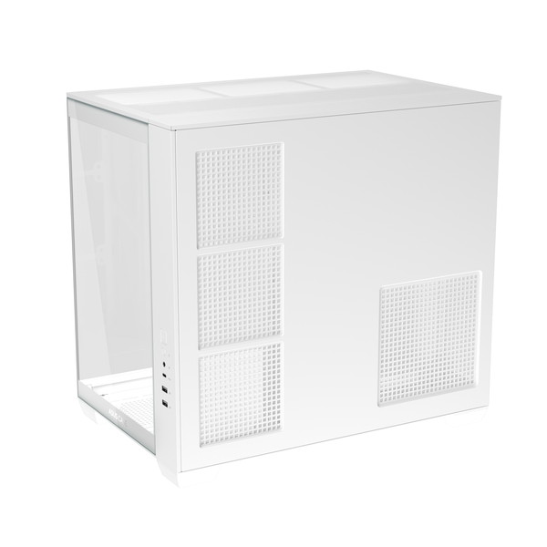 ASUS PCケース ATX Micro-ATX Mini-ITX A32 WHITE 最大420mmのGPUに対応 ピラーレスデザイン:フロントとサイドに強化ガラスパネル採用 メインチャンバーを遮ることなく鑑賞可能 デュアルチャンバー設計:A32内部2つのチャンバーに分割 CPUとグラフィックスカードそれぞれに独立した冷却ゾーン【キャンセル不可・北海道沖縄離島配送不可】