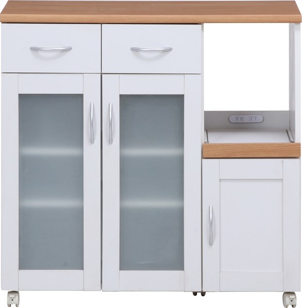不二貿易 キッチンカウンター サージュ WH×NA 90幅(96819) 2019-1009-03 商品コード99522【代引・日時指定・キャンセル不可・北海道沖縄離島配送不可】 -お取リ寄せ-