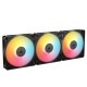 Corsair ���륻�� RS120-R ARGB Triple Reverse Fans CO-9050196-WW �֥�å� �ȥ�ץ�ե��� �������ե���ڥ���󥻥��Բġ��̳�ƻ����Υ�������Բġ� -������-