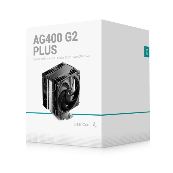 DeepCool ����CPU�����顼 R-AG400-BKNPMG2-G-1 (AG400 G2 PLUS) �ҡ��ȥѥ���4�� 120mm PWM �ե��� 2�� Intel/AMD/LGA1851/1700/AM5/AM4 �б� �ڥ���󥻥��Բġ��̳�ƻ����Υ�������Բġ�