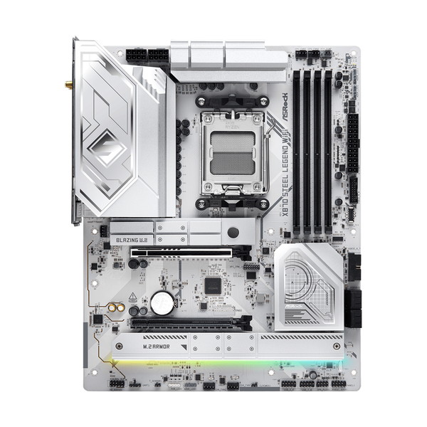 ASRock �ޥ����ܡ��� X870 Steel Legend WiFi / AMD X870���åץ��å� / AMD Ryzen 9000/8000/7000�б� / ATX�ե�����ե������� / PCI Express 5.0 x16�����å� �ڥ���󥻥��Բġ��̳�ƻ����Υ�������Բġ�