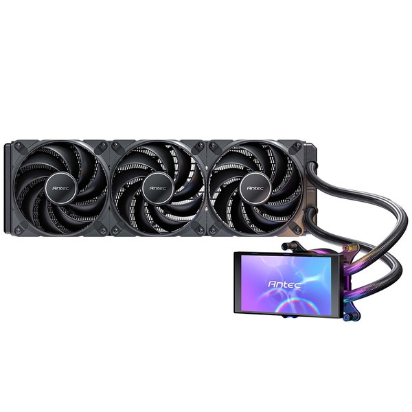 ANTEC CPU�����顼 Vortex View 360 ������η���˥å� 5�����IPS�ǥ����ץ쥤��� USB3.0 �ڥ���󥻥��Բġ��̳�ƻ����Υ�������Բġ�