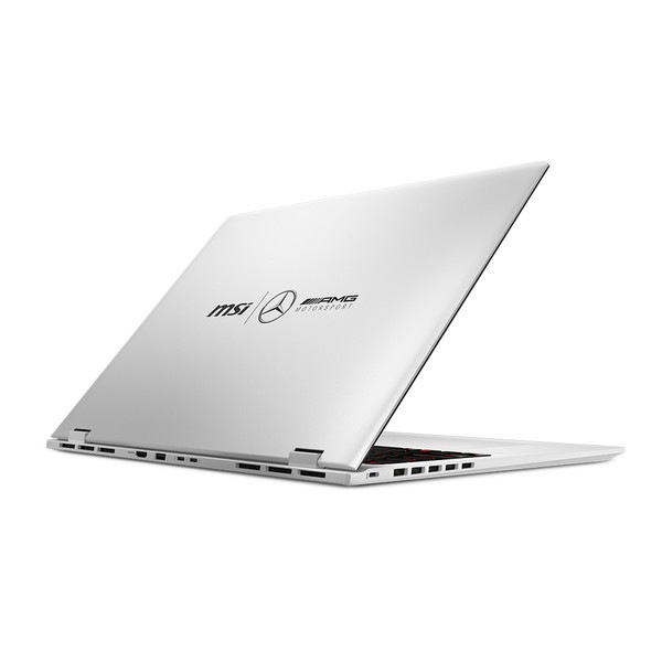 MSI Mercedes-AMG Motorsportコラボレーションモデル ハイスペック大画面ビジネス クリエイターAIノートパソコン Prestige-16-AI+MercedesAMG-B2VMG-5063JP / 16インチ / 4K+ OLED / Core Ultra 9 プロセッサー 288V / インテル Arc 140V GPU / 32GB / SSD 2TB / Windows 11 Pro / 英語キーボード