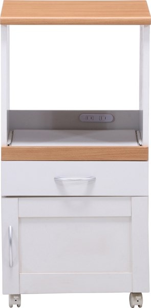 不二貿易 キッチンカウンター サージュ WH×NA 45幅(96817) 2019-1009-01 商品コード99520【代引・日時指定・キャンセル不可・北海道沖縄離島配送不可】 -お取リ寄せ-