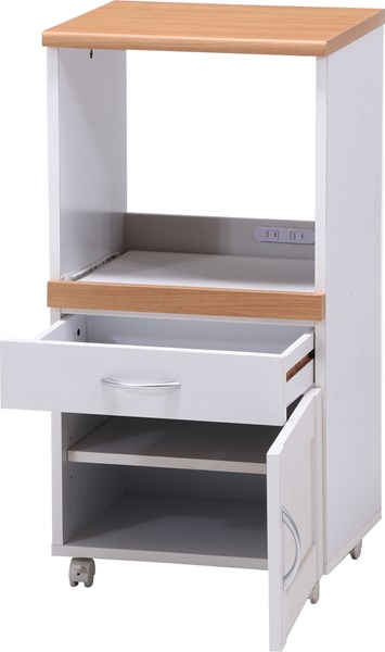 不二貿易 キッチンカウンター サージュ WH×NA 45幅(96817) 2019-1009-01 商品コード99520【代引・日時指定・キャンセル不可・北海道沖縄離島配送不可】 -お取リ寄せ-