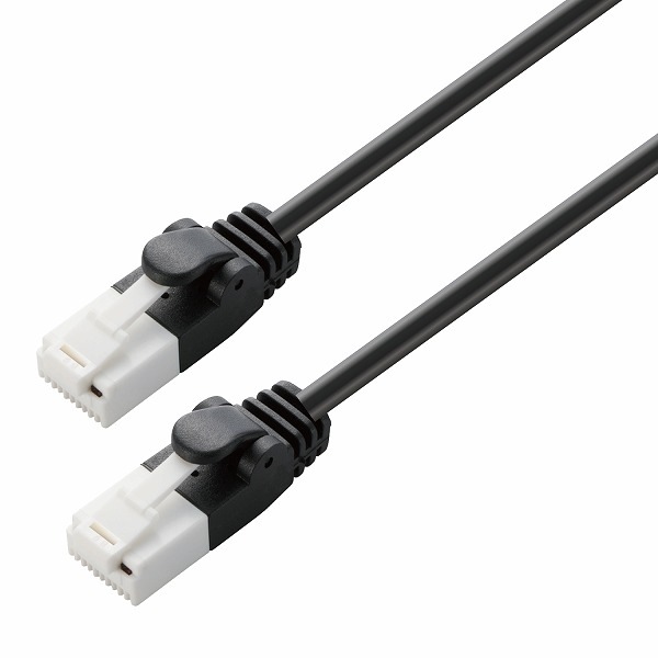 ELECOM ���쥳�� LD-GPT/BK20/RS LAN�����̎ގ� CAT6�б� EU RoHS������ ���ޤ��ɻ� �ʰ׎ʎߎ��������޻��� 20m �̎ގ׎��� �ڥ���󥻥��Բġ��̳�ƻ����Υ�������Բġ�