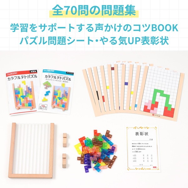 4521718217185 ARTEC アーテック Artec MiraTOY カラフルテトパズル