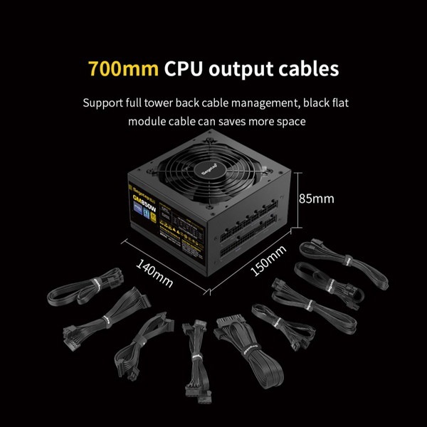 Segotep PCŸ GM850W ATX3.1+PCI-E 5.1 120mmե 80PLUS GOLDǧ ATX3.1/PCIe5.1 140mm ڥ󥻥Բġ̳ƻΥԲġ
