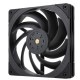 Thermalright �����ޥ�饤�� TL-B14B-EXTREM 140mm 4PIN PWM�ե��� BLACK �֥�å� �ǥ奢������ʥߥå��Х�󥷥󥰥⡼���� �ե��󥵥���:140��140��25mm �ե�������:110.4CFM �Υ���:31.4dBA �ڥ���󥻥��Բġ��̳�ƻ����Υ�������Բġ� -������-