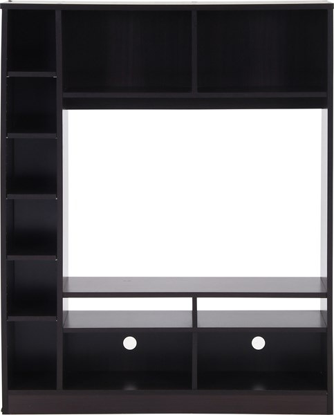 不二貿易 壁面ユニットTV台 BR 商品コード98826【代引・日時指定・キャンセル不可・北海道沖縄離島配送不可】 -お取リ寄せ-