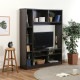 不二貿易 壁面ユニットTV台 BR 商品コード98826【代引・日時指定・キャンセル不可・北海道沖縄離島配送不可】 -お取リ寄せ-