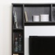 不二貿易 壁面ユニットTV台 BR 商品コード98826【代引・日時指定・キャンセル不可・北海道沖縄離島配送不可】 -お取リ寄せ-