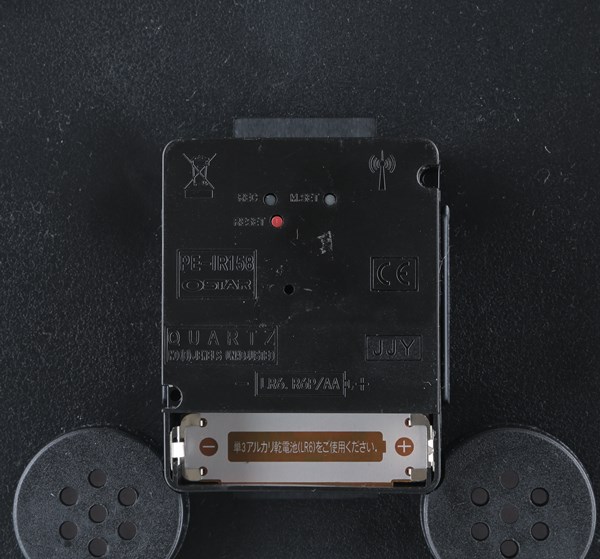 不二貿易 電波掛時計 アリオス Φ25 ホワイト EG6910BRCYP246 商品コード28191【代引・日時指定・キャンセル不可・北海道沖縄離島配送不可】 -お取リ寄せ-