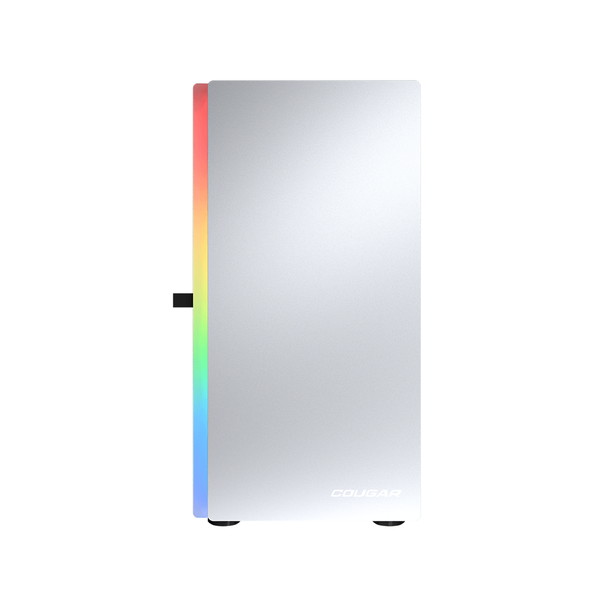 COUGAR PC������ CGR-5PC4W-RGB (Purity RGB White) �ߥ˥�� �ۥ磻�� �����ɥѥͥ붯�����饹 ����ץ�ǥ����� �б��ޥ����ܡ��� : Mini ITX / Micro ATX �ڥ���󥻥��Բġ��̳�ƻ����Υ�������Բġ�