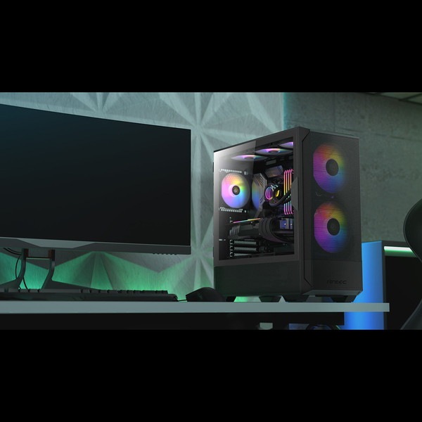 0761345100021 ANTEC アンテック 160mm RGBファン2個搭載 ミドル