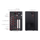 MSI MS-C910-SKU2 �����ѥե���쥹BOX PC����14����Intel�б���4���̽��ϡ�2.5GbE��4��PCIe x16 + MiniPCIe�б� 936-C910-002 ��3ǯ�ݾڡ�-������-