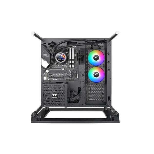 Thermaltake CPU�����顼 TH240 V2 Ultra EX ARGB Sync CPU Liquid Cooler �֥�å� CL-W414-PL12SW-A�������륤���� 240mm ����CPU�����顼�ڥ���󥻥��Բġ��̳�ƻ����Υ�������Բġ� -������-