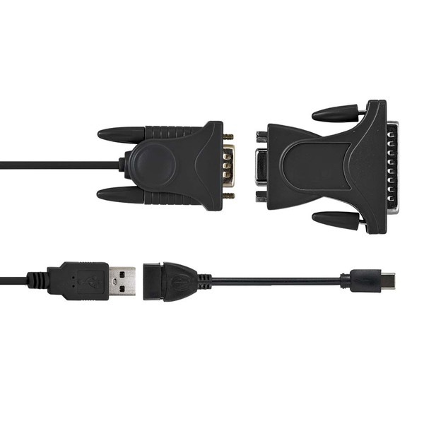 AREA USB-RS232C �Ѵ������֥� U1RS-C �����֥�Ĺ:98cm USB:Type-A/Type-C RS232C:9�ԥ�/25�ԥ� �����ꥢ SD-U1RS-C �ڥ���󥻥��Բġ��̳�ƻ����Υ�������Բġ� -������-