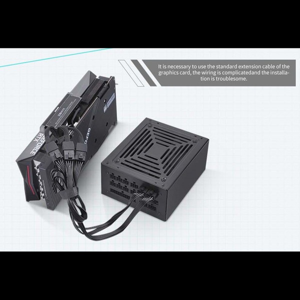 Segotep PC電源 GM1000W ATX3.1+PCI-E 5.1 135mmファン搭載 80PLUS GOLD認証 ATX3.1/PCIe5.1準拠 奥行160mm 【キャンセル不可・北海道沖縄離島配送不可】