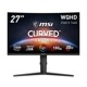 MSI 湾曲ゲーミングモニター MAG 275CQRF QD E2 27インチ WQHD(2,560 × 1,440) 180Hz RAPID VAパネル ノングレア 入力端子:HDMI 2.0b x2 DisplayPort 1.4a x1 USB Type-C x1 USB 2.0 Type-A x2 USB 2.0 Type-B x1 ヘッドホン出力 x1