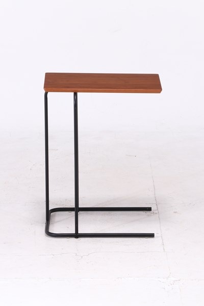 不二貿易 突板サイドテーブル HK-A15034-1 商品コード12519【代引・日時指定・キャンセル不可・北海道沖縄離島配送不可】 -お取リ寄せ-
