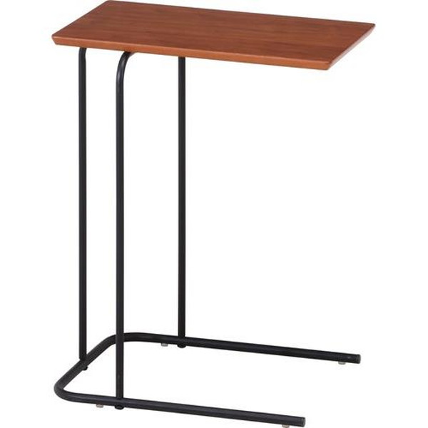不二貿易 突板サイドテーブル HK-A15034-1 商品コード12519【代引・日時指定・キャンセル不可・北海道沖縄離島配送不可】 -お取リ寄せ-