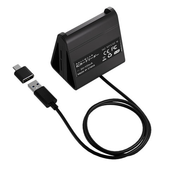 AREA �ޥ��ʥ�С��б�������ɷ��ޥ��IC�����ɥ꡼���� SD-MYC02-B SD / MicroSD �������б� USB A / TypeC ��³�б� �����ꥢ �ڥ���󥻥��Բġ��̳�ƻ����Υ�������Բġ� -������-