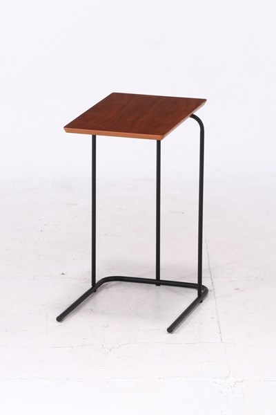 不二貿易 突板サイドテーブル HK-A15034-1 商品コード12519【代引・日時指定・キャンセル不可・北海道沖縄離島配送不可】 -お取リ寄せ-