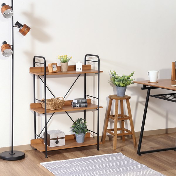不二貿易 マルチシェルフ3段 SMART BE-B3 商品コード31285【代引・日時指定・キャンセル不可・北海道沖縄離島配送不可】 -お取リ寄せ-