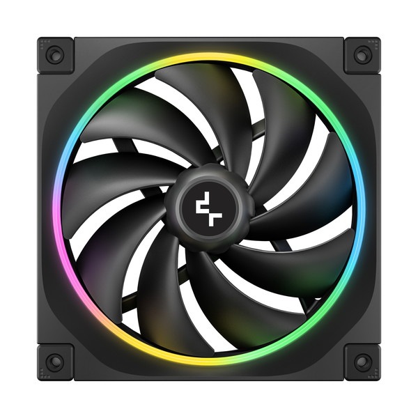 DEEPCOOL ケースファン R-FL14-BKAPN1-G (FL14) 優れた冷却性能・静音性両立 高性能140mmファン独自ルミナス・ハローARGBイルミネーション 【キャンセル不可・北海道沖縄離島配送不可】