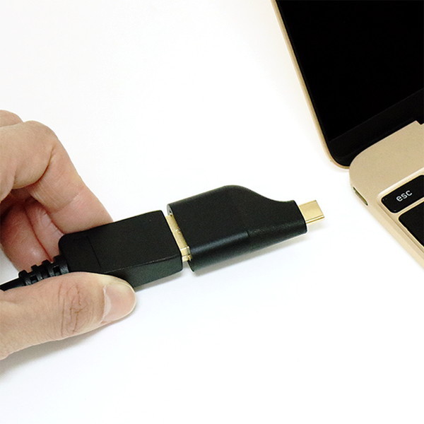 �ߥ襷 ���ݎʎߎ���Type-C�Ѵ������ގ̎ߎ� DisplayPort �̎ގ׎��� USA-CDP2/BK ������