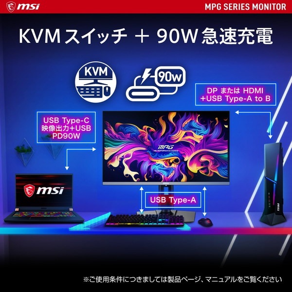 4526541049095 リフレッシュレート360Hz QD-OLEDパネル搭載ゲーミング