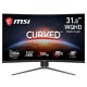 MSI �Ѷʥ����ߥ󥰥�˥��� MAG 325CQPF E18��31.5�����/WQHD��2,560 �� 1,440��/180Hz/0.5ms��GTG���Ǿ��͡�/������ե�å���/������⡼�����֥顼/�ʥ��ȥӥ����/�֥롼�饤�ȥ��å�/AI�ӥ����/HDR/FreeSync/PIP/PBP ��