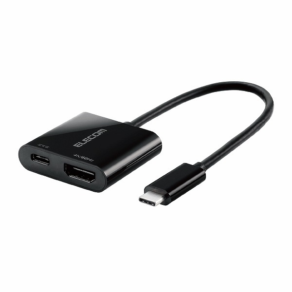 ELECOM 쥳 AD-CHDMIPDBK Type-CѴގ̎ߎ TypeC-HDMI&ŎΎߎ ̎ގ׎ ڥ󥻥Բġ̳ƻΥԲġ