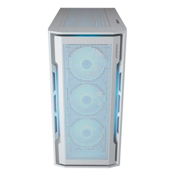 COUGAR PC������ CGR-5C78W-RGB (Uniface RGB White) �ߥɥ륿������� �ۥ磻�� 120mm ARGB �ե������ �ڥ���󥻥��Բġ��̳�ƻ����Υ�������Բġ�