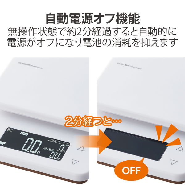 ELECOM ¥¨¥ì¥³¥à HCS-KSA02WH ¥¥Ã¥Á¥ó¥¹¥±¡¼¥ë ¥Ç¥¸¥¿¥ë¥¹¥±¡¼¥ë ·×ÎÌ´ï ¤Ï¤«¤ê ºÇÂç3kg 0.5gñ°Ì ¥Ð¥Ã¥¯¥é¥¤¥ÈÉÕ¤ ¥«¥í¥ê¡¼·×¬ ú¿å²½ÊªÎ̷׬ 3¼ïÅÐÏ¿²Ä(¤´¤Ï¤ó+2¼ï) ¥Û¥ï¥¤¥È¡Ú¥¥ã¥ó¥»¥ëÉԲġ¦Ë̳¤Æ»²ÆìÎ¥ÅçÇÛÁ÷ÉԲġÛ