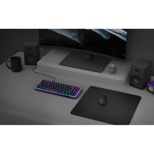 NZXT �ޥ����ѥå� Zone Large MM-LRGSP-BK 400x400x3mm �ޥ������������֥��������� �֥�å� �ڥ���󥻥��Բġ��̳�ƻ����Υ�������Բġ� -������-