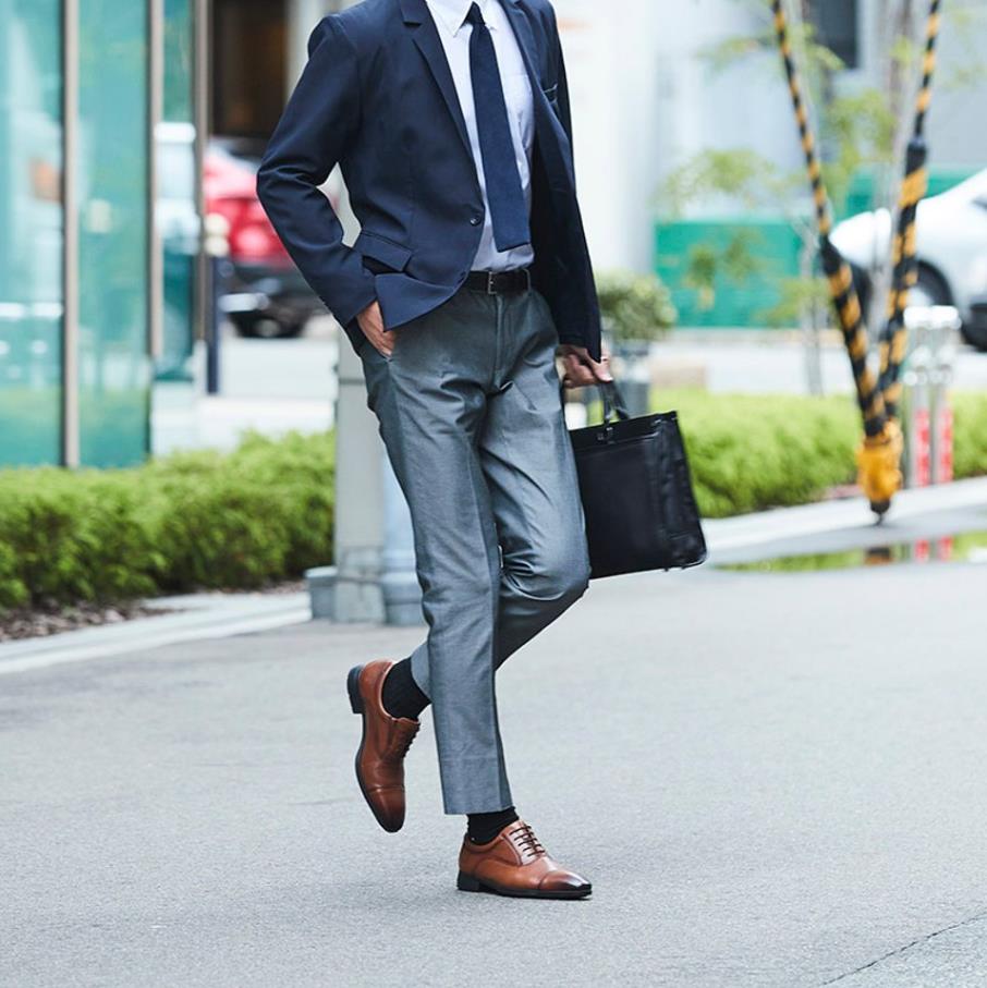 �����å������� texcy luxe(�ƥ�������奯��) �ӥ��ͥ����塼�� �ܳ� �����ƥå��� ��� �֥饦�� 27.5cm TU-8002 -��������-���̳�ƻ����Υ��������Բġ�