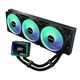 ASRock ���䥯���顼 Challenger 360 Digital �ʰ׿��䥯���顼 360�ǥ����륪���륤�������CPU�����顼 3��������ޡ��ȥǥ����ץ쥤 360mm�饸�������� 3��ݥ�� ARGB LGA1851/1700 AM5/AM4�б� �ꥢ�륿���ಹ��ɽ�� Challenger���꡼���ڥ���󥻥��Բġ��̳�ƻ����Υ�������Բġ� -������-