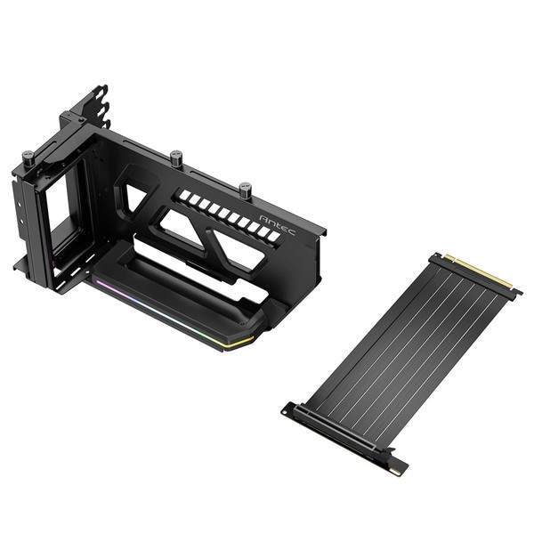 ANTEC GPU���֤��ޥ���+�饤���������֥� SHIFT PCIE5.0 ARGB �֥�å� PCIe 5.0��³ RTX5090 RX9070XT �б� �ڥ���󥻥��Բġ��̳�ƻ����Υ�������Բġ�