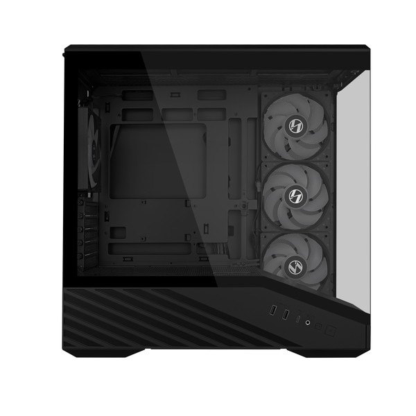 Lian Li PC������ ATX VECTOR V100R MINI Black ����ѥ��Ȥ��������� ARGB�ե���4��ɸ����ܺѤ� �ڥ���󥻥��Բġ��̳�ƻ����Υ�������Բġ�