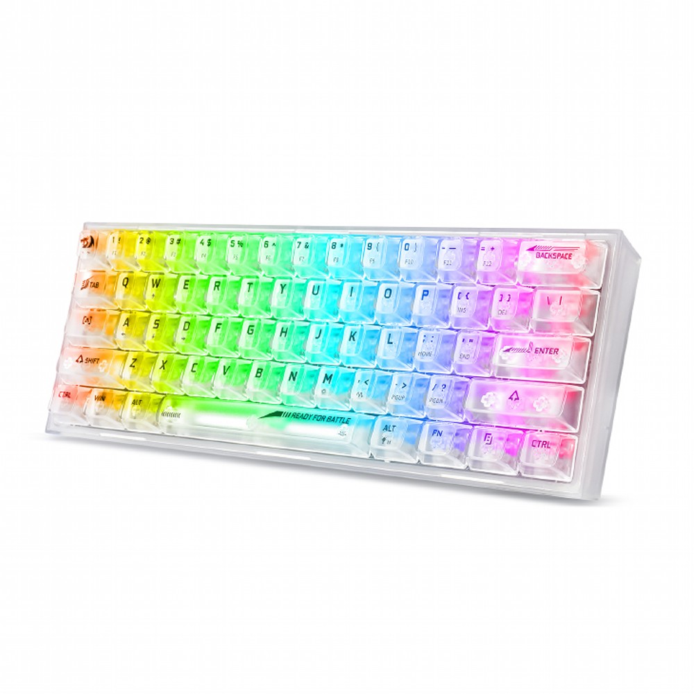 REDRAGON ������ȥ󡦥���ѥ��ȥ����ܡ��ɡ�61������ K617CT-RGBTI (���ꥢ��ǥ�)