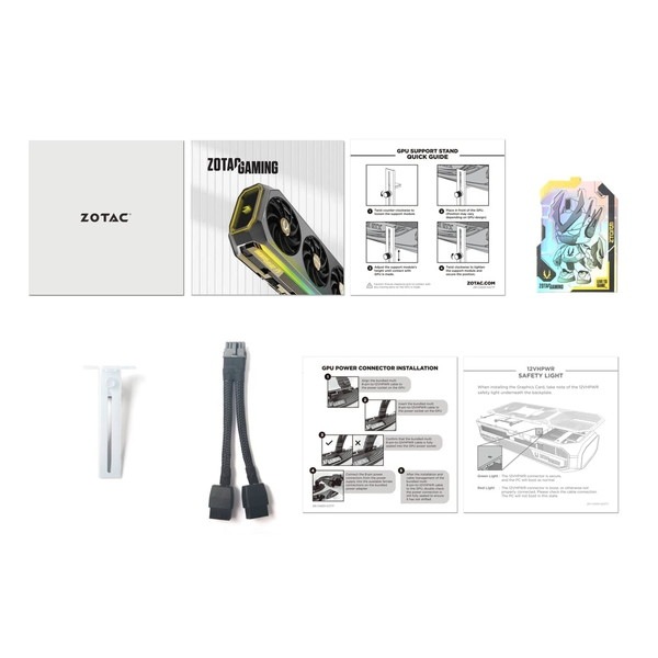 ZOTAC グラフィックボード ZOTAC GAMING GeForce RTX 5070 AMP White Edition RTX5070搭載 PCI Express 5.0 x16 メモリ:GDDR7/12GB ZT-5070-12G-APW/ZT-B50700FQ-10P