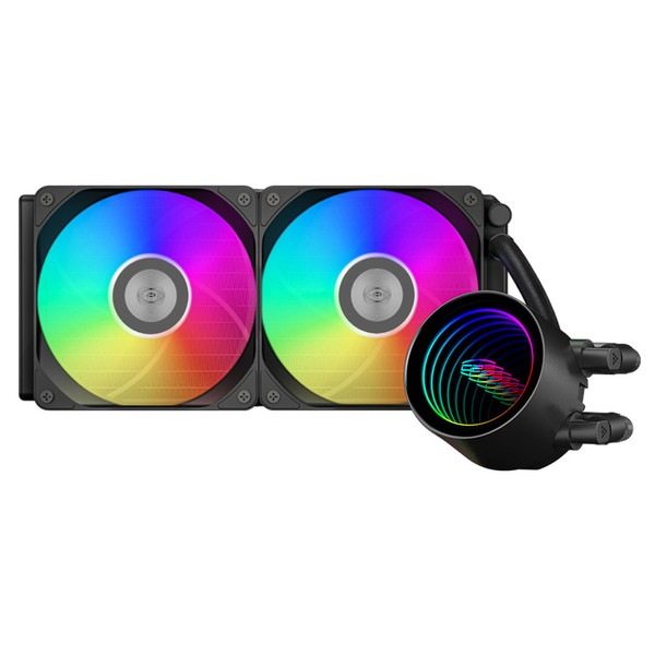 ��7��17��ȯ��� CPS ����CPU�����顼 DA240 V2 ARGB BK DA240-V2-ARGB-BK �֥�å� 240mm LGA1851�б� AM5�б� CPU�����顼 ���䥯���顼�ڥ���󥻥��Բġ��̳�ƻ����Υ�������Բġ� -������-