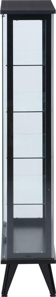 不二貿易 ガラスディスプレイラック BK TMG-G109 TMG-G109 商品コード98883【代引・日時指定・キャンセル不可・北海道沖縄離島配送不可】 -お取リ寄せ-