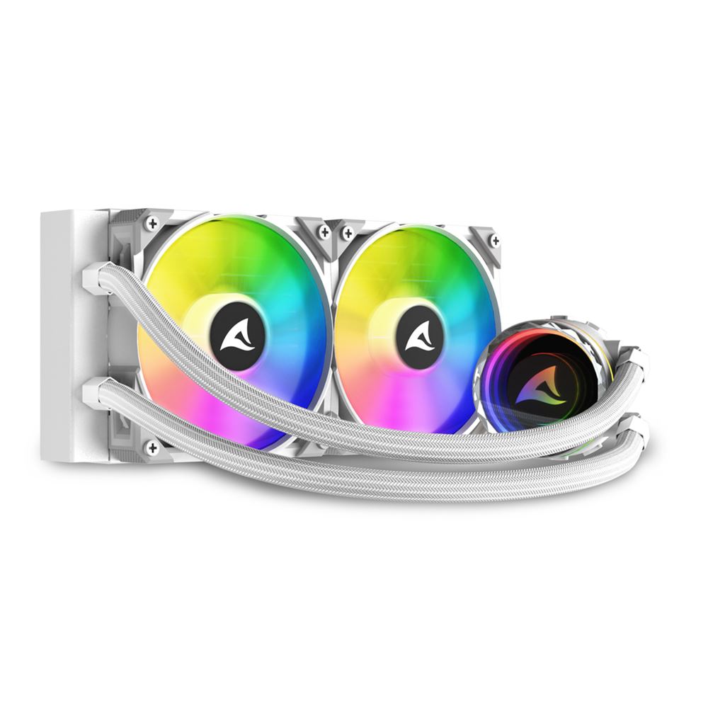 Sharkoon ����CPU�����顼 S80 RGB AIO WT �ڥ���󥻥��Բġ��̳�ƻ����Υ�������Բġ�