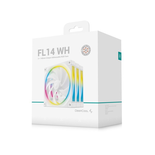 DEEPCOOL �������ե��� R-FL14-WHAPN3-G (FL14 WH 3IN1) ͥ�줿�����ǽ���Ų���ξΩ ����ǽ140mm�ե����ȼ���ߥʥ����ϥ���ARGB����ߥ͡������ �ڥ���󥻥��Բġ��̳�ƻ����Υ�������Բġ�